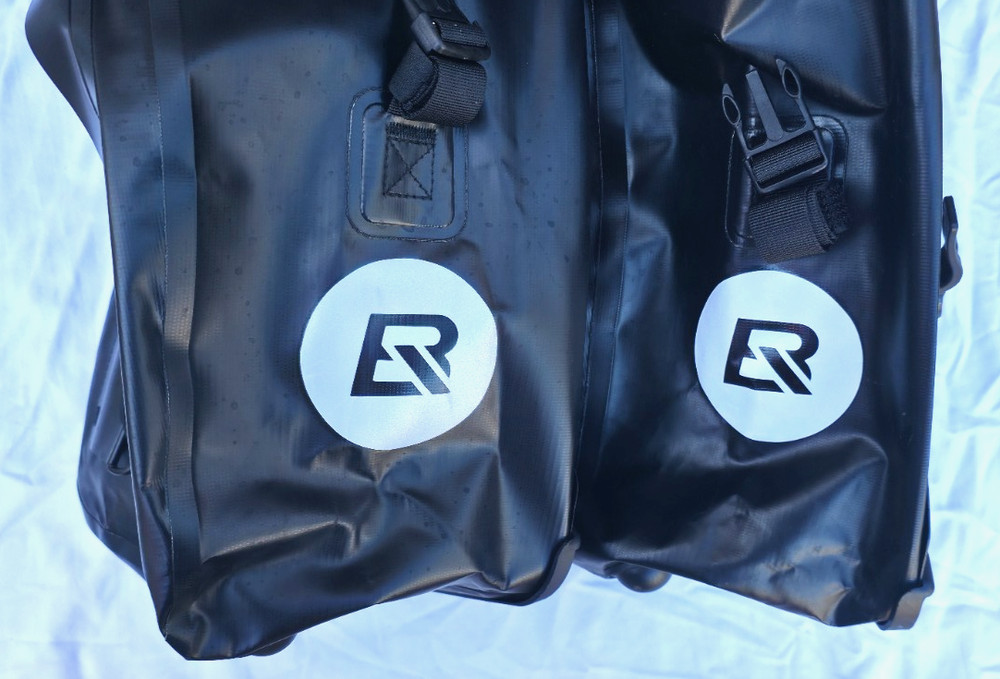 Rockbros Deluxe Large Capacity Bicycle Saddlebag Waterproof Black