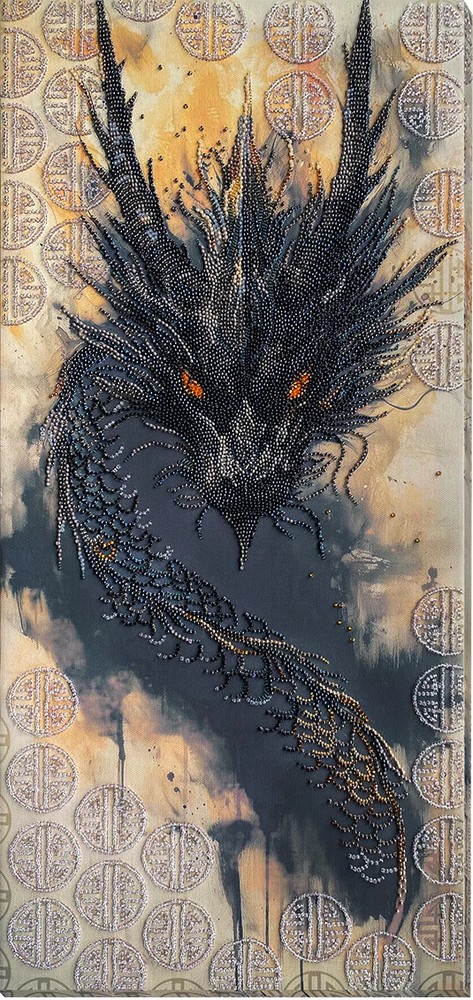 Bead Embroidery Kit -Legend awakened AB-966