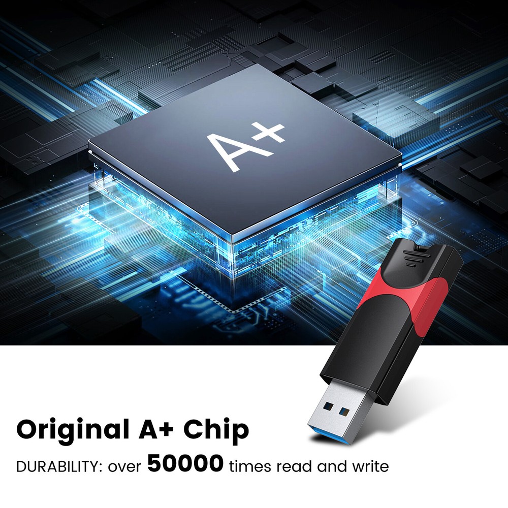 32GB 10 Pack Retractable USB 3.0 Flash Drive High Speed Memory Stick Storage