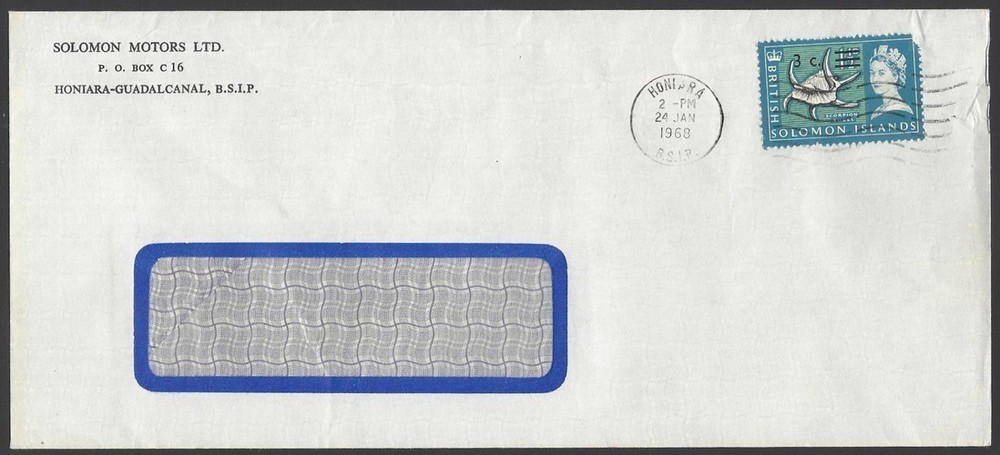 Solomon Is 1962-9 cover collection (13)