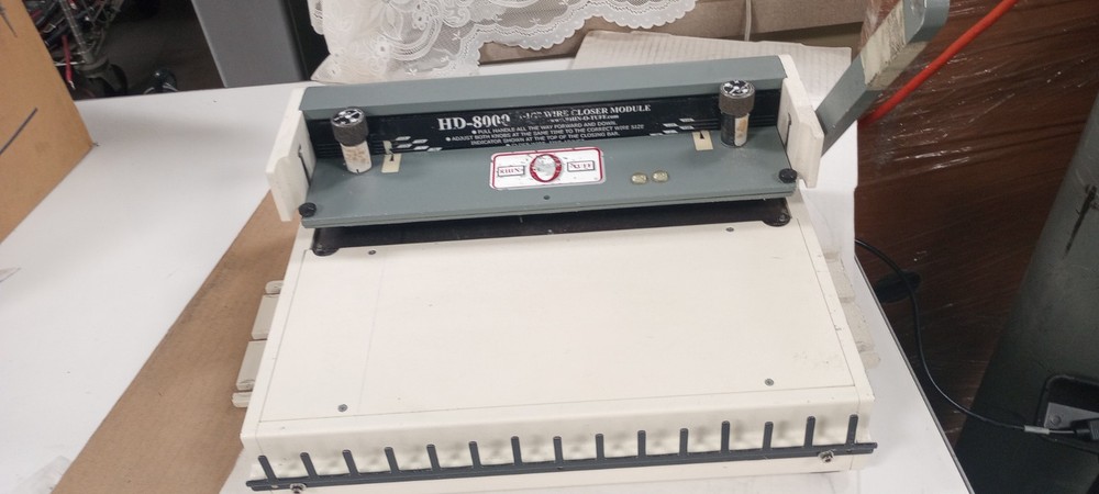 Rhin-O-Tuff HD-8000 Wire Closing Module-for Punch Binding Machine