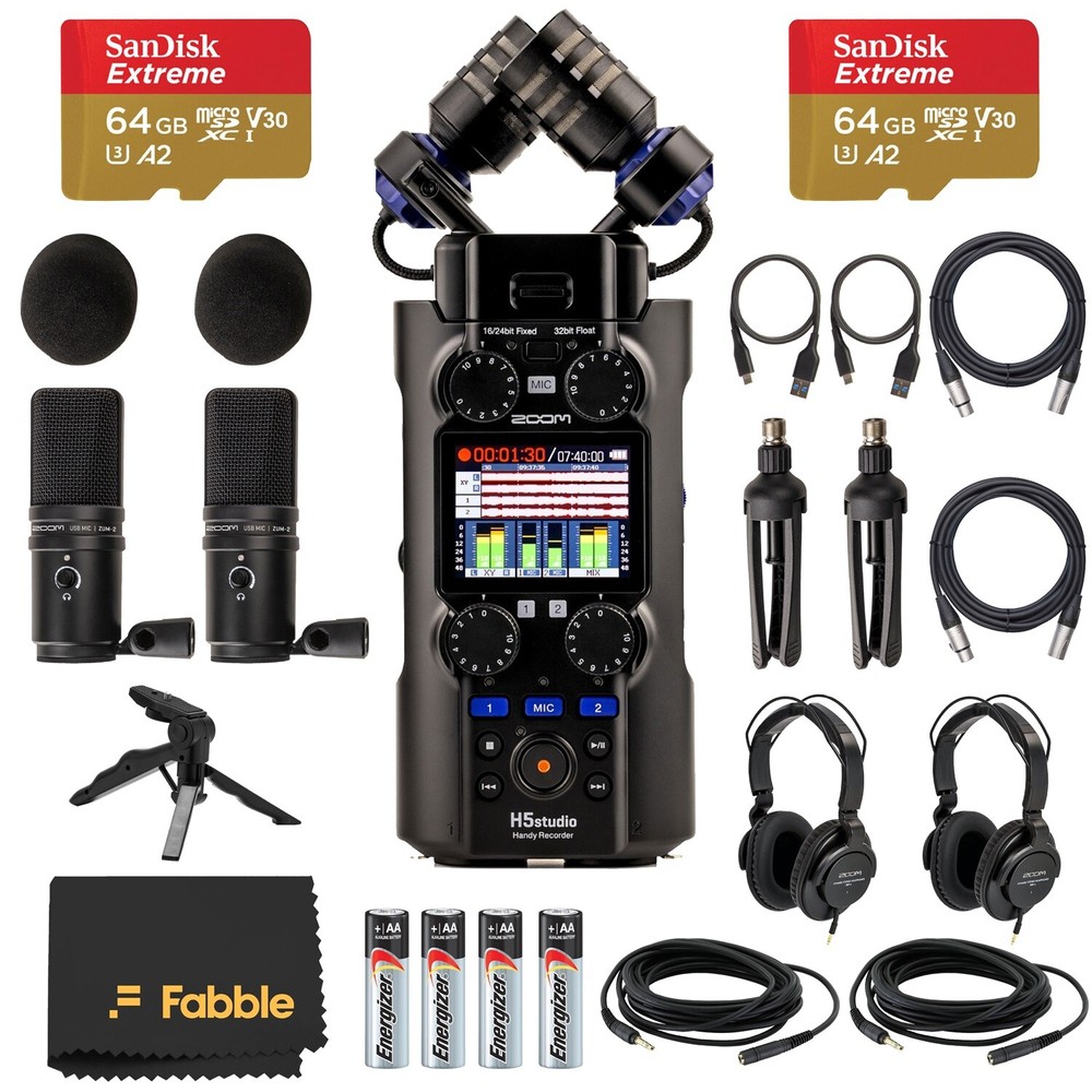 Zoom H5 Studio Handy Recorder Bundle