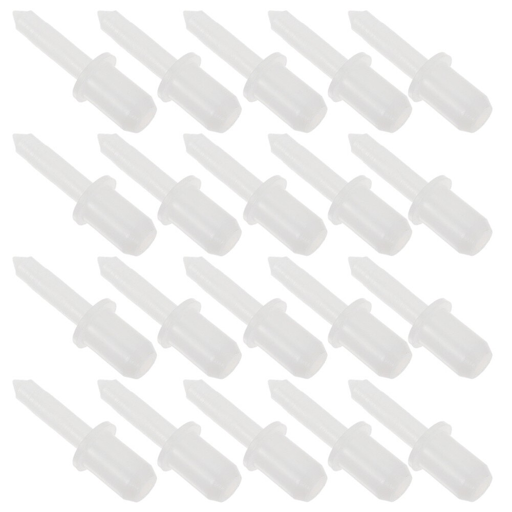 60PCS Shutter Repair Pins Spring Loaded Plantation Shutter Replacement White