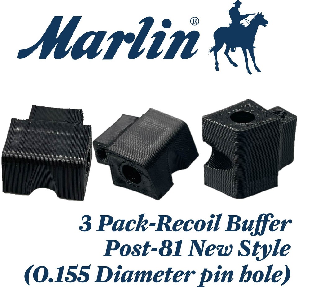 Marlin Model 60 Recoil Buffer (0.155) -  Soft TPU 3-Pack