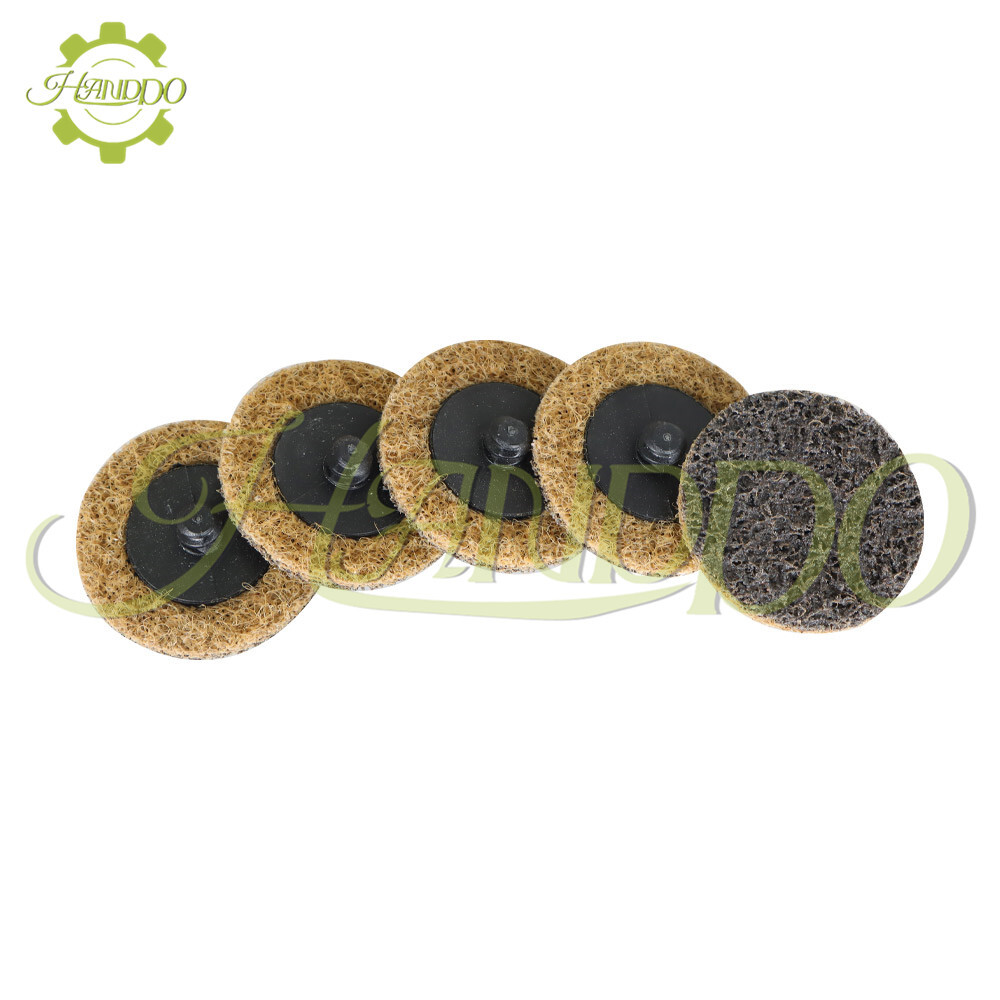 50Pcs 2" Coarse Surface Conditioning Discs Roll Lock Die Grinder Sanding Pads