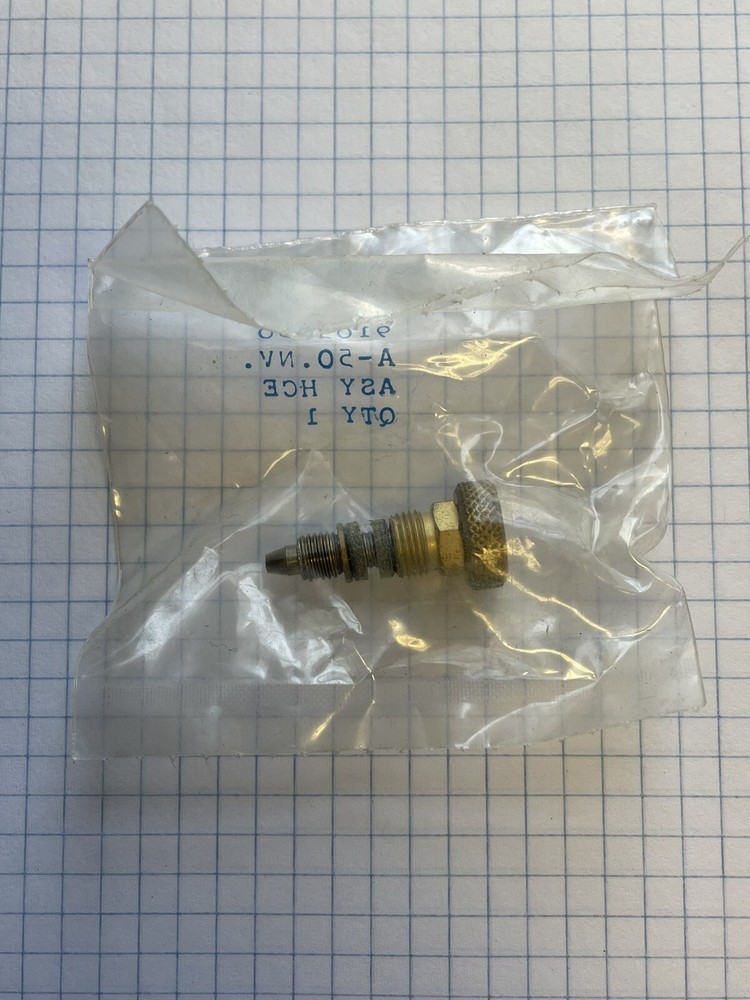 Harris Needle Valve - MFG #9105050