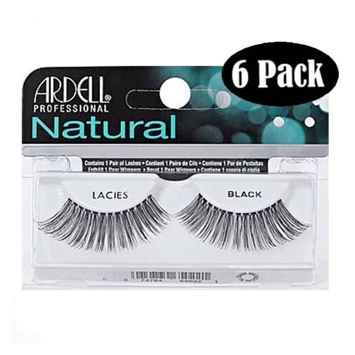 Ardell Professional - Natural Lacies Black - 6 Pack