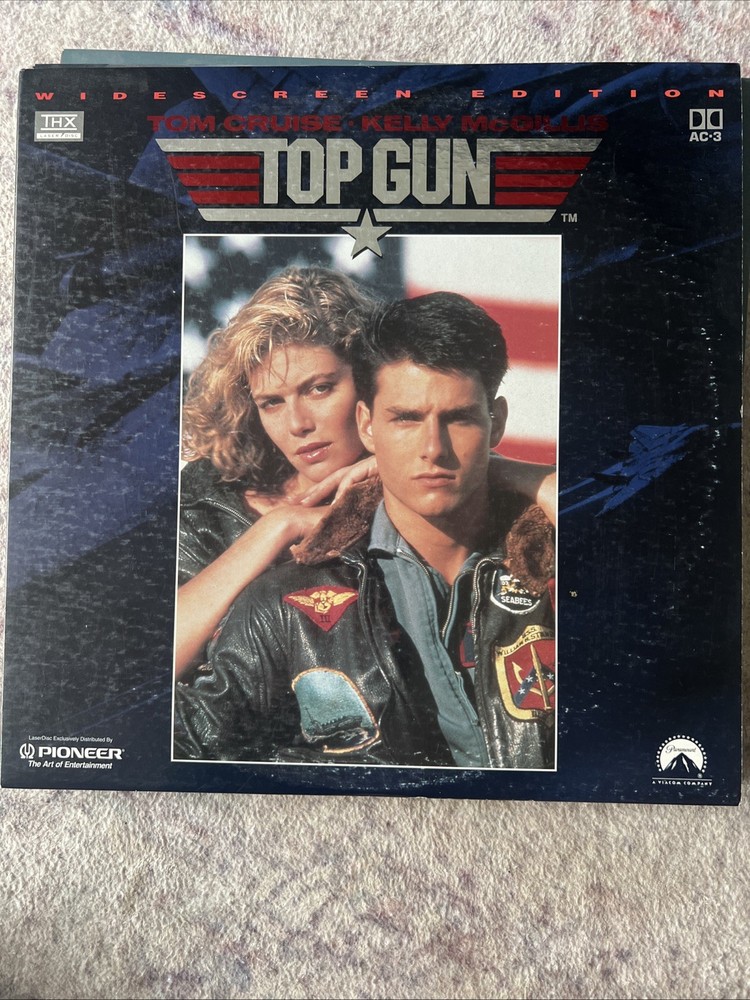 Top Gun Laserdisc Widescreen Edition Tom Cruise