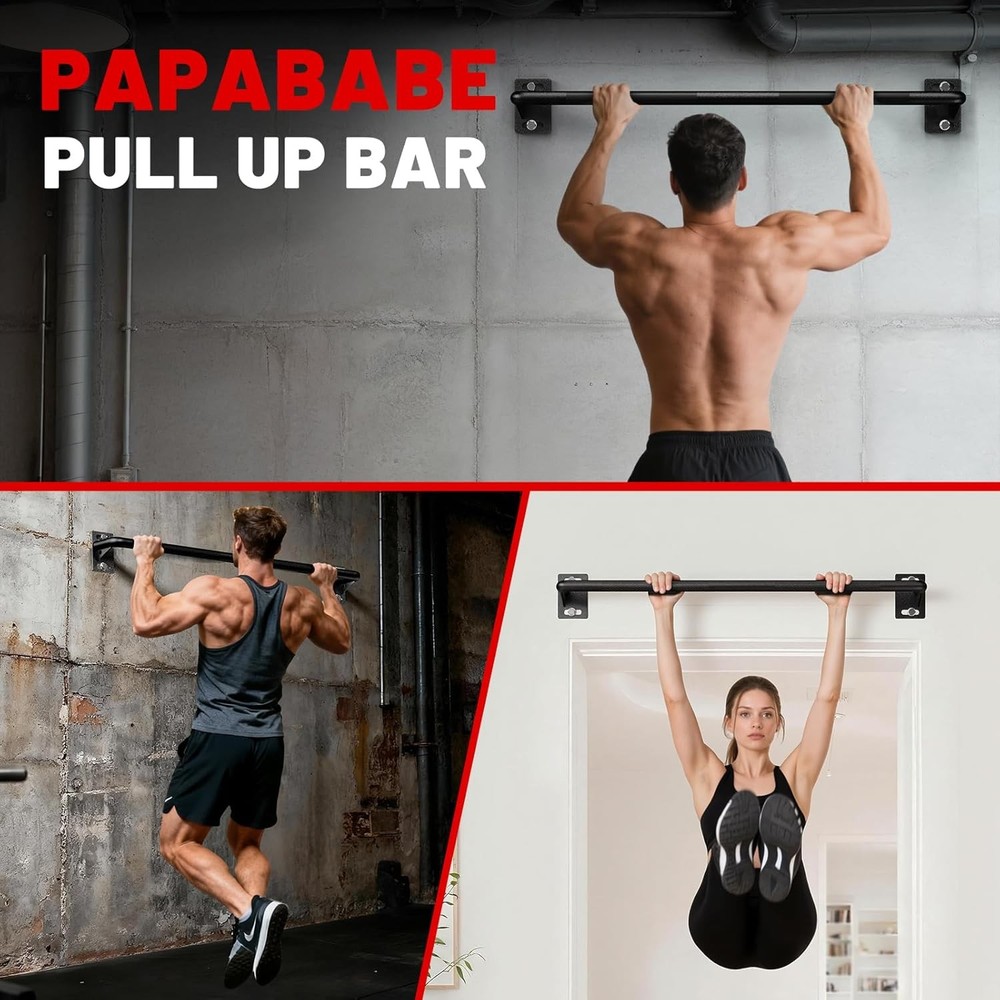 Wall Mounted Pull Up Bar Chin Up Bar Strength Training Pull-Up Bars Chin Up Bars
