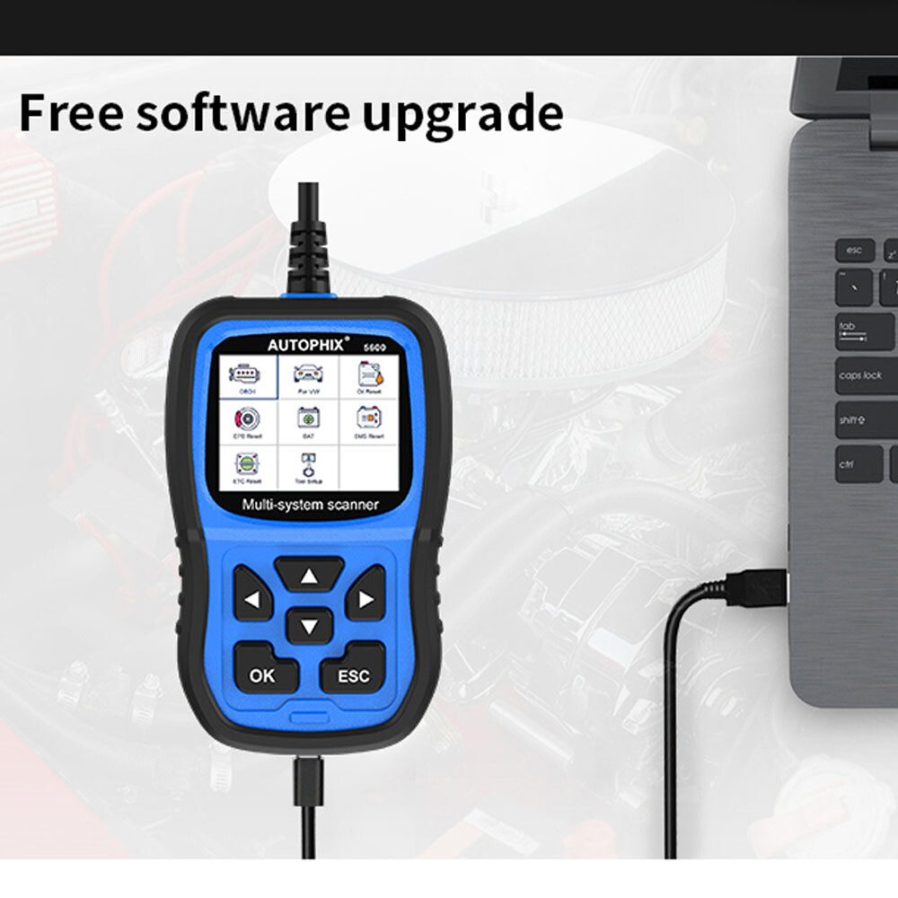 AUTOPHIX 5600 Full System Scan Diagnostic for VW Audi Check Engine ABS BMS TPMS