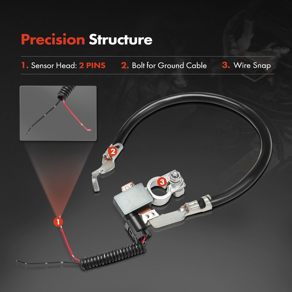 New Negative Battery Cable Terminal Sensor for Ford Escape Focus Transit Connect