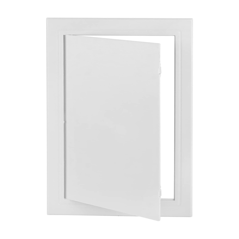 CABAX 8x12 inch Plastic Access Panel for Drywall Ceiling inch, White