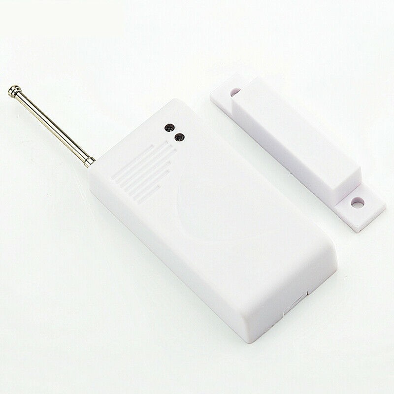 12v Wireless Door Window Alarm Panel Magnetic Contact Sensor 433MHz Code 1527
