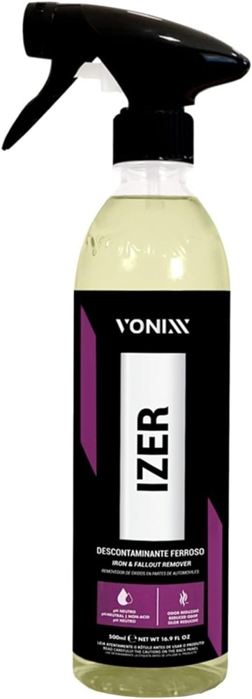 Vonixx Izer Iron Remover Spray 16.9 fl oz pH-Neutral Non-Acidic Formula