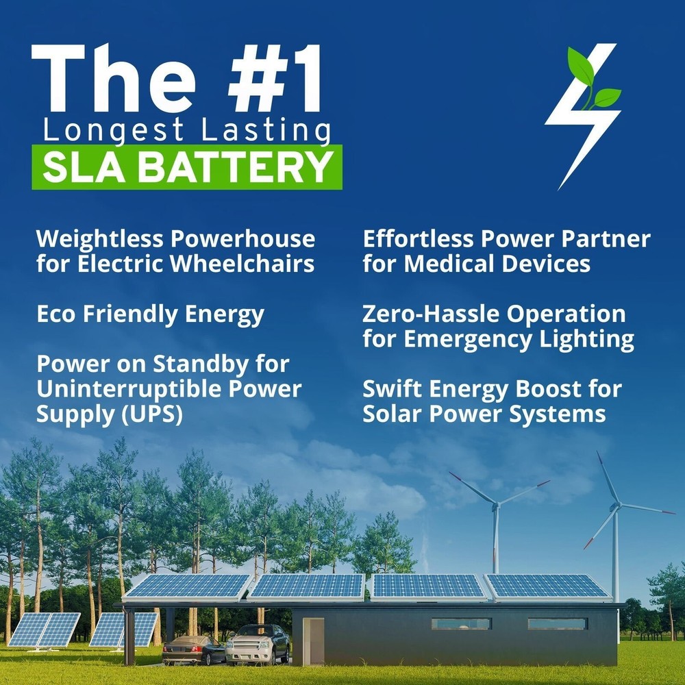 Chrome 12V 4.6AH SLA Battery