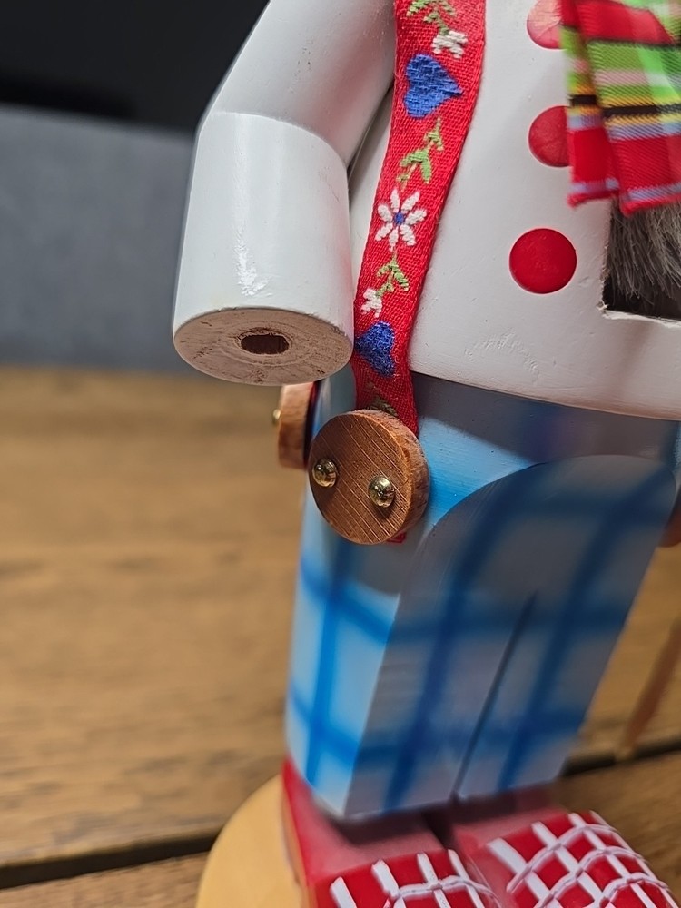 Steinbach Chubby Clown Ferdinand 11" Nutcracker Germany INCOMPLETE