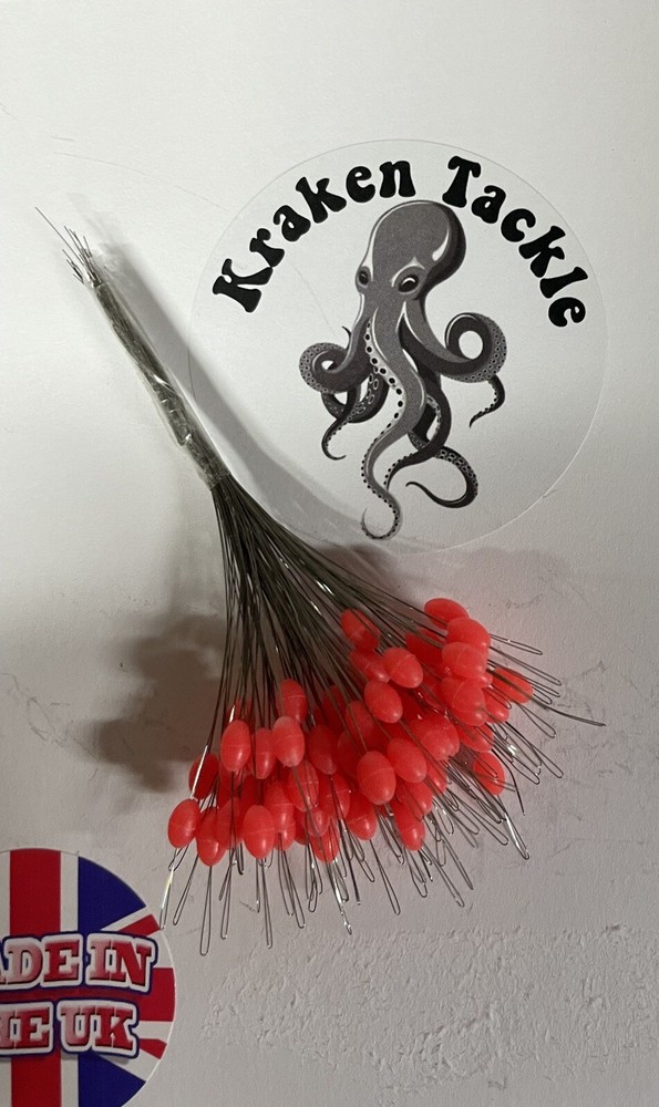80 X Mix Sliding Float Stops Rubber Grippa Barrel Rig Buffer Line Braid Fishing