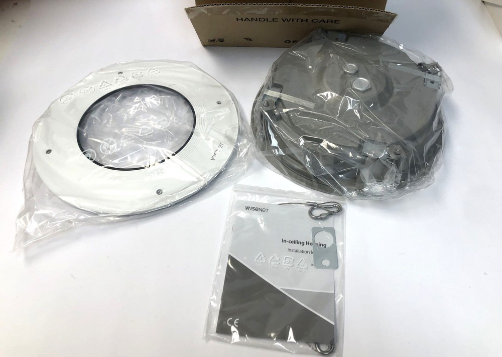 Hanwha Techwin SHD-3000F5 Indoor Ceiling Plenum Flush Mount Security Accessory