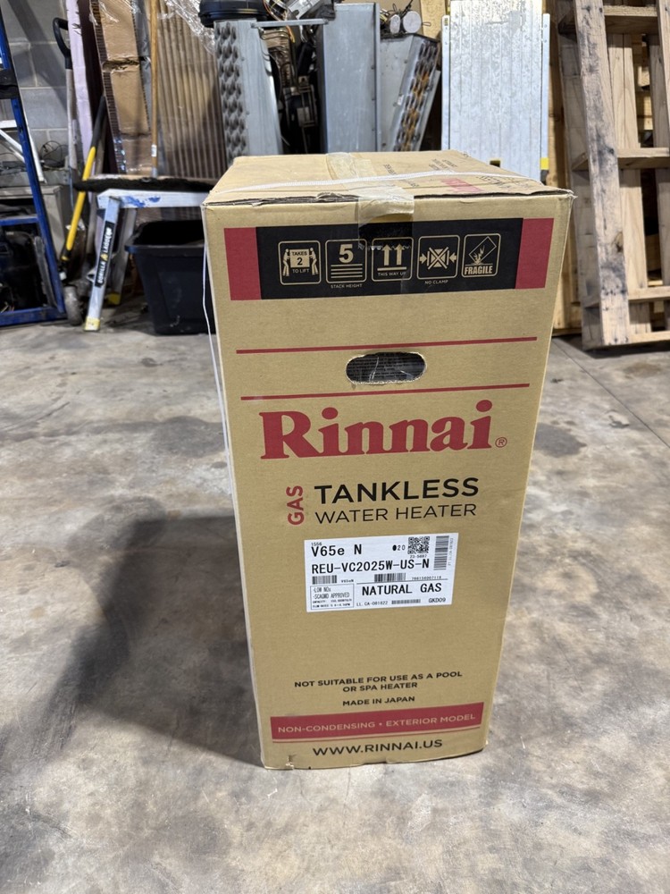 V65EN 150,000 BTU, Non-Condensing Outdoor Tankless Water Heater (Natural Gas)