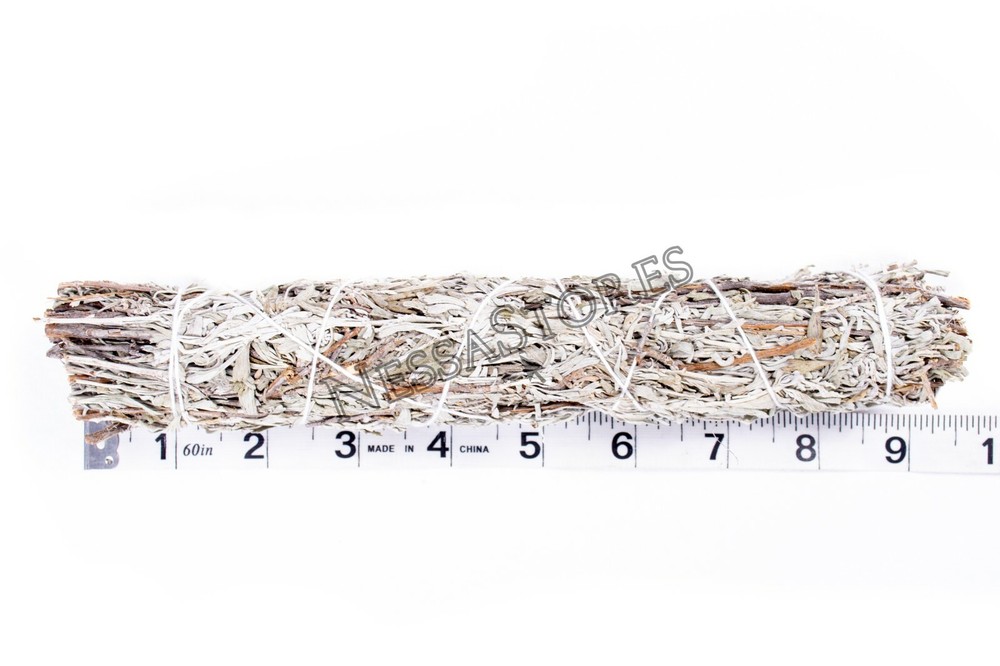 NessaStores- Blue Sage Smudge Incense 9" Bundle (1 pc)#JC-150
