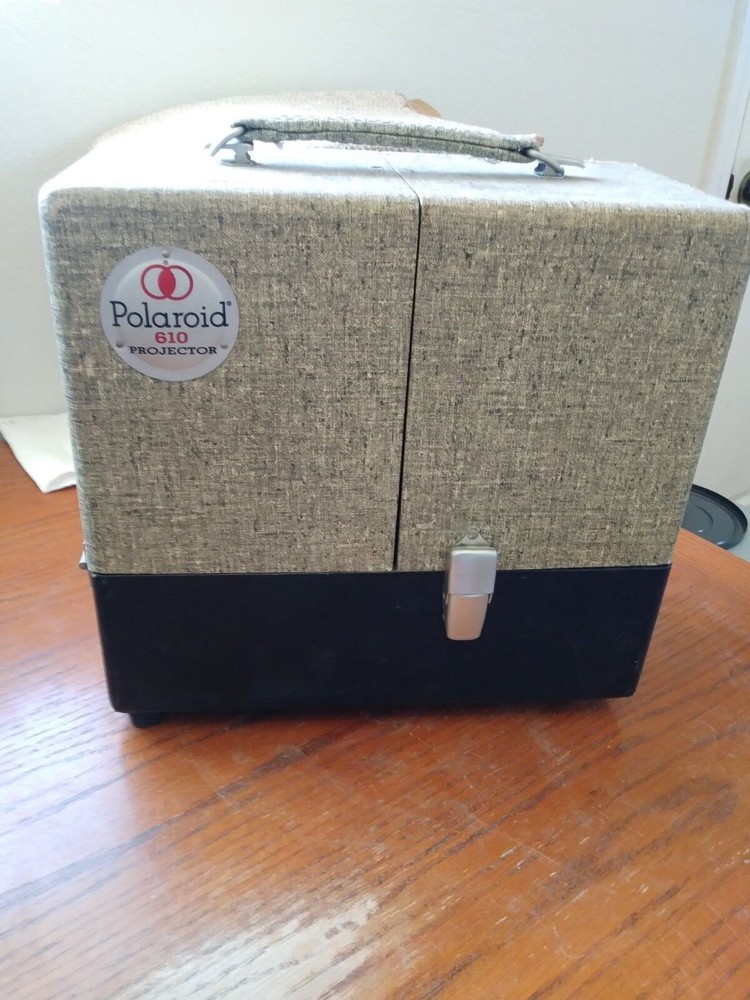 Vintage Polaroid 610 Slide Projector, working