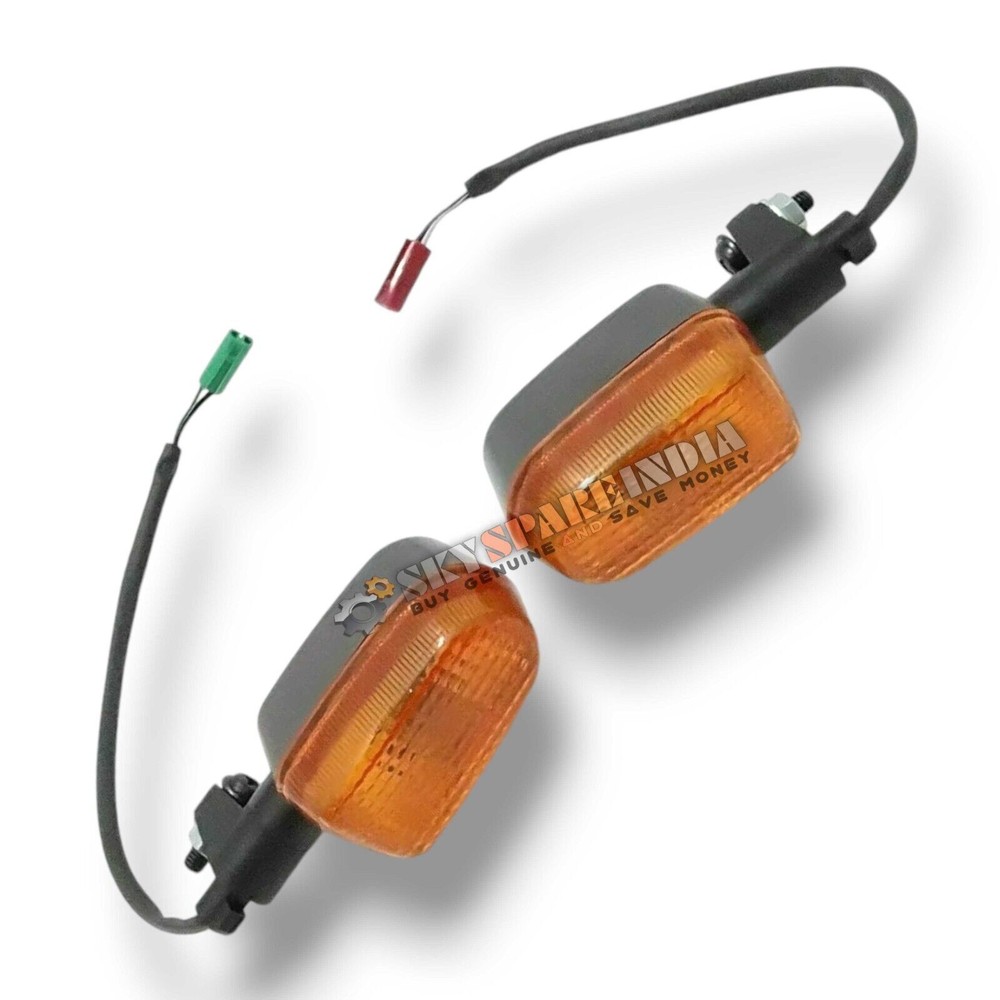 Front Indicator Set Right & Left Compatible With Royal Enfield Himalayan 411Cc