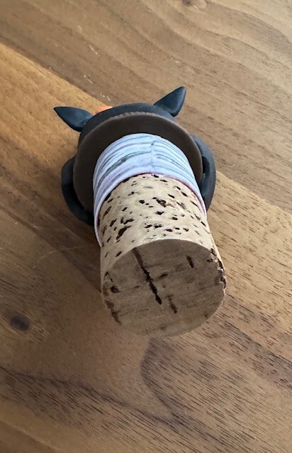 New Beautiful Bat Halloween Decorated Cork