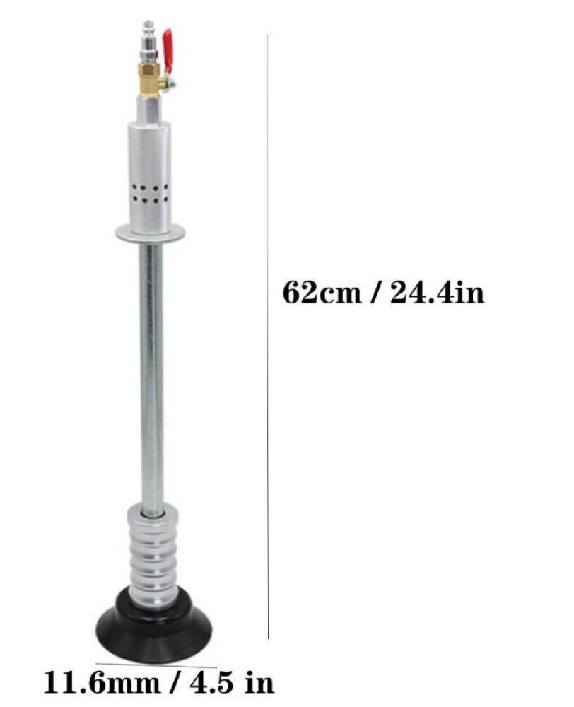 Auto Body Dent Puller Repair Tool Pneumatic Repair Pull Hammer Suction Cup Tool