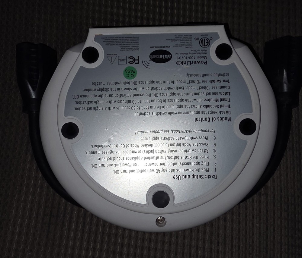 AbleNet Powerlink 4 Control Unit Model 10010701