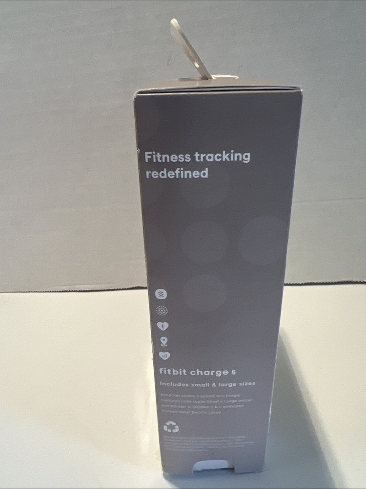 FitBit Charge 5 - Box ONLY!!! Papers Lg Band Pc