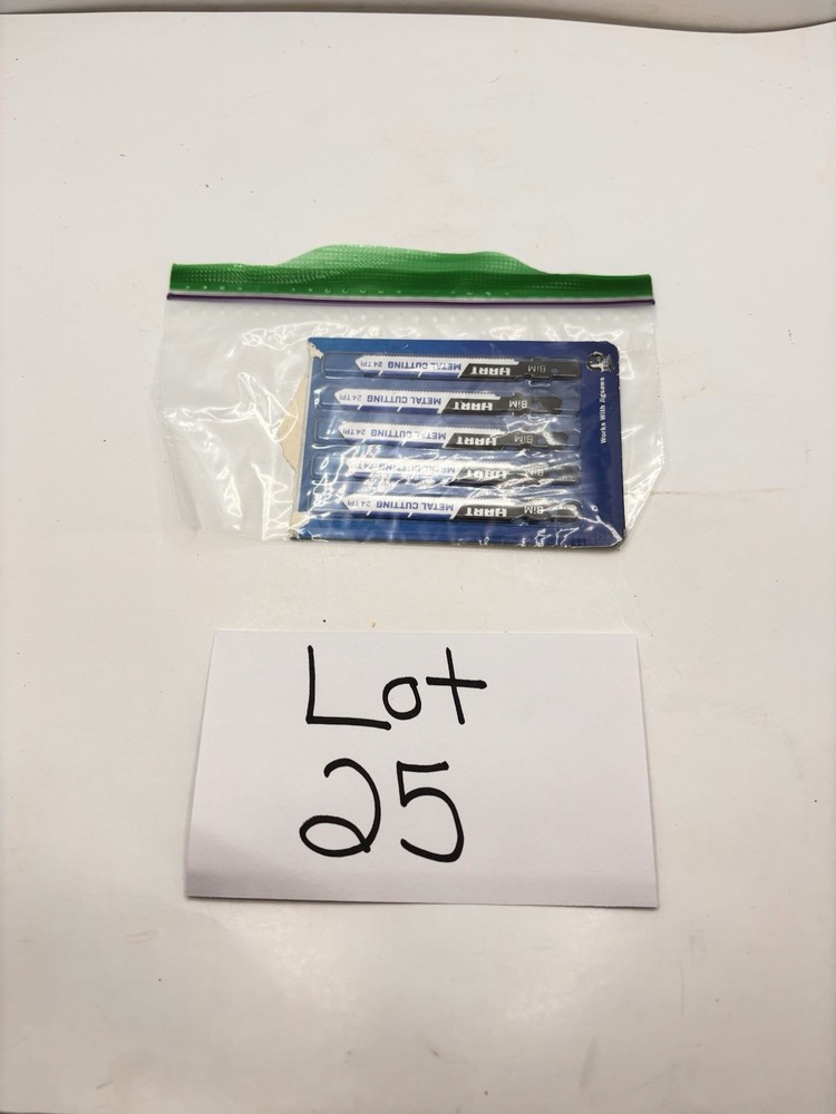 NOS 5 PC 24 TPI JIGSAW BLADES