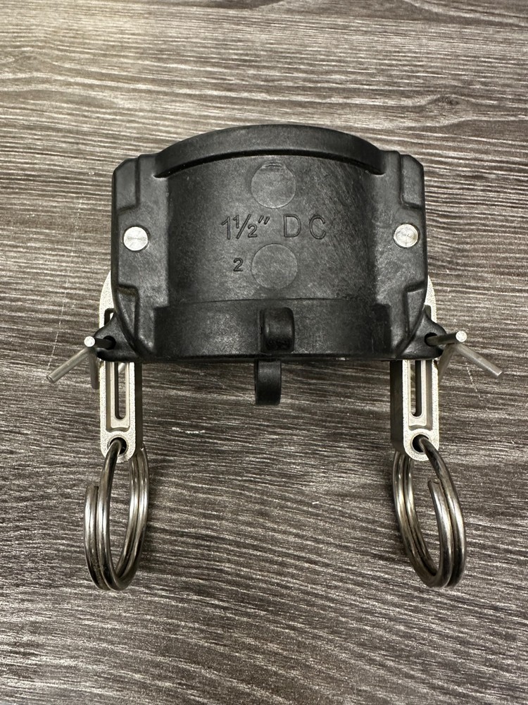 Norwesco 1-1/2" Type DC Poly Camlock | Polypropylene Dust Cap Coupler