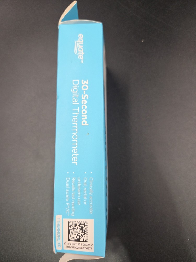 EQUATE 47354 30 Second Digital Thermometer