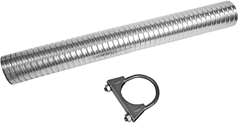 Exhaust 36322 Universal Exhaust Flex Pipe 2" Inlet (Inside) 2" Outlet (Inside)