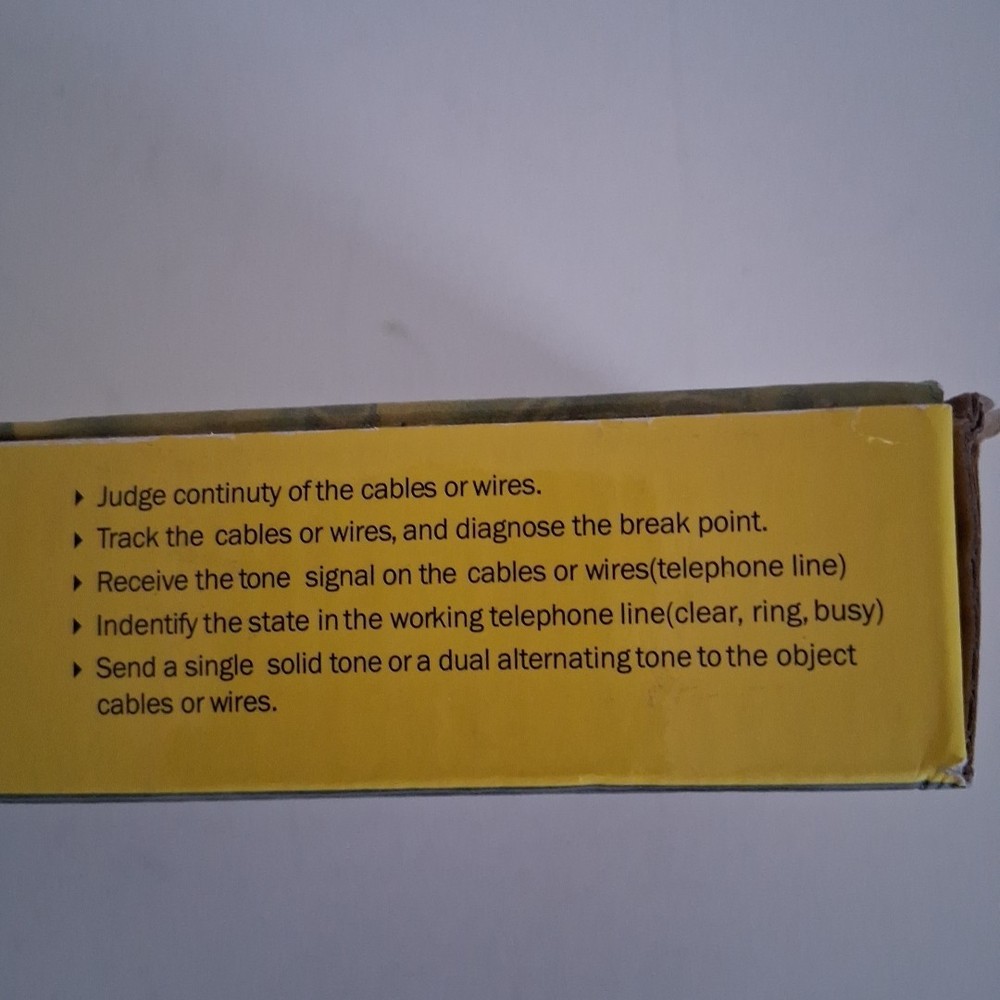 Aermotor Cable Tracker Electrical, Telephone Wire Tracer With Flexible Probe