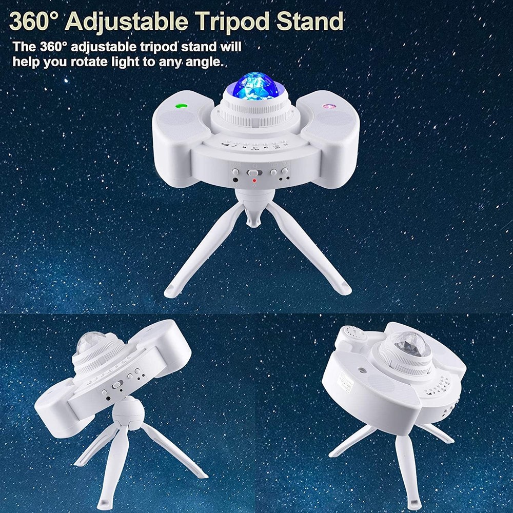 Galaxy Light Projector with Bluetooth Music Speaker