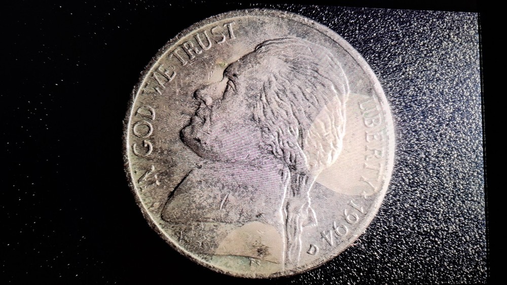 Possible planchet Error,  1994 D, Nickel #612