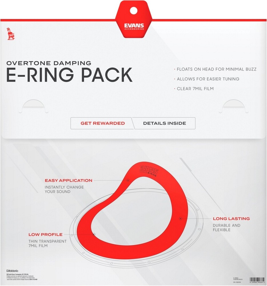 Evans E-Rings Pack Fusion