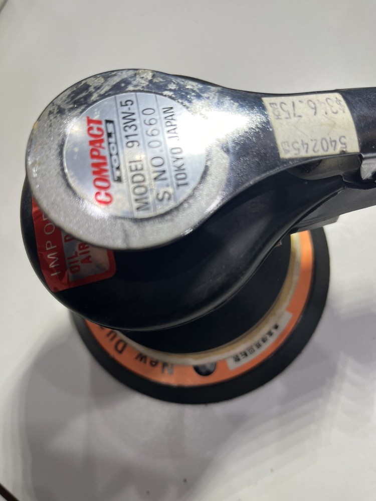 Compact Tools 913W-5 MPS Water Sharpened Double Action Orbital Sander Complete