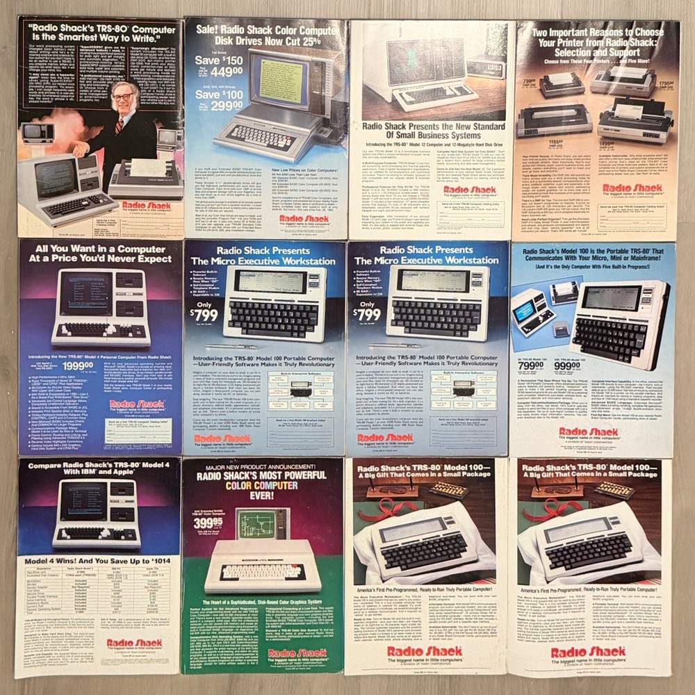 Byte Magazine Collection Vol 8 1983 Complete Year 12 Issues Vtg Computer History