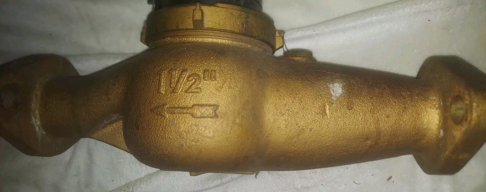 Arad 1 1/2" Water Meter Used