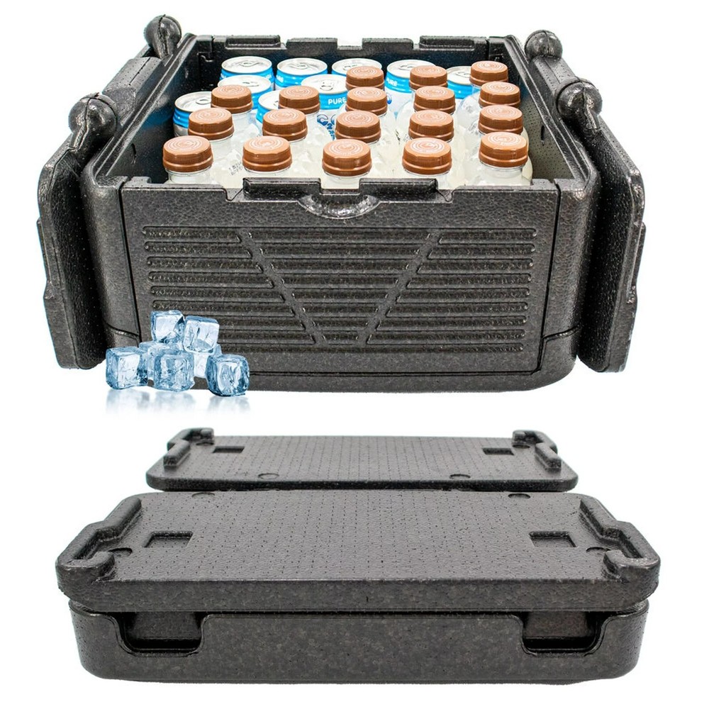 The Foldable Collapsible Lightweight Cooler - Keep Cold Or Hot In For Hours With