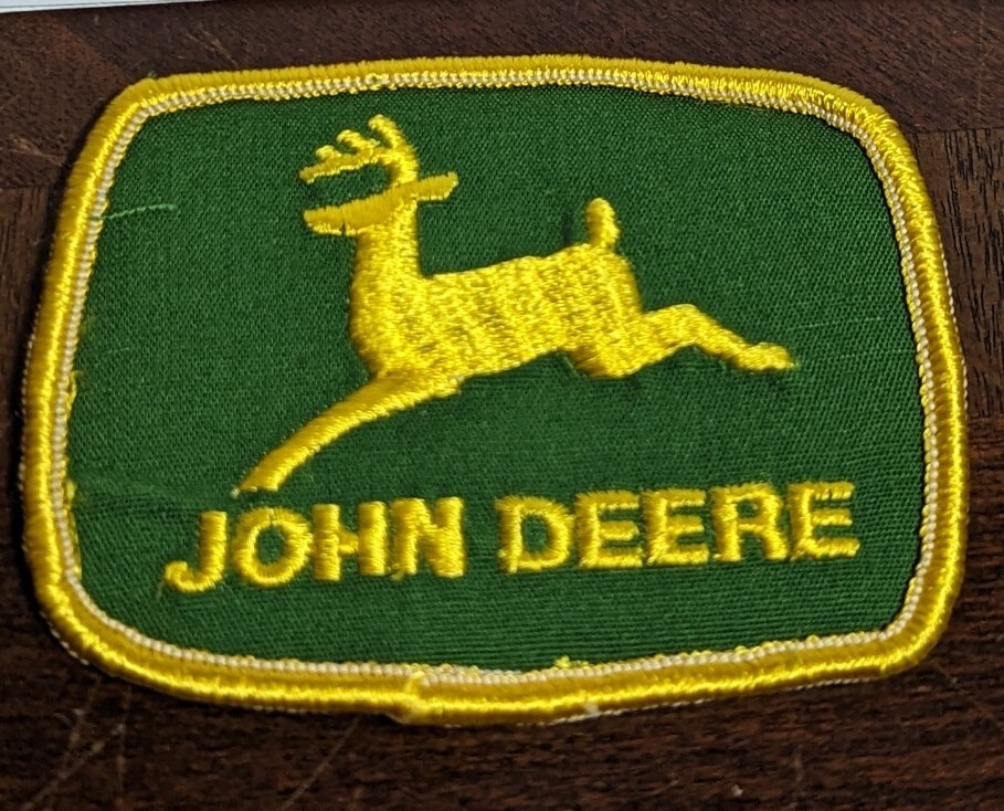 JOHN DEERE GREEN 3 INCH PATCH