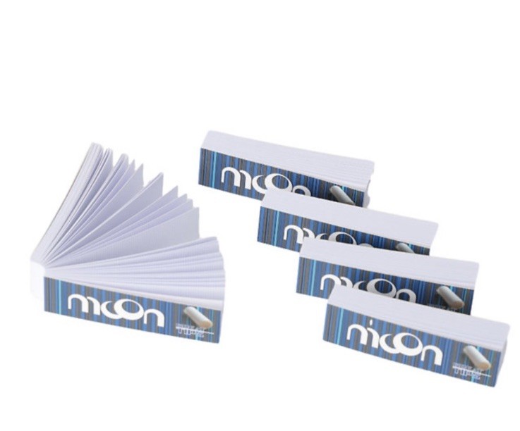 Moon Full Box 24 Booklets Filter Tips Filter Tips 1200 Total 18mm X 60mm