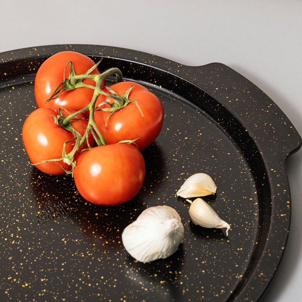 Thyme & Table 14" Non-Stick Pizza Pan - Black