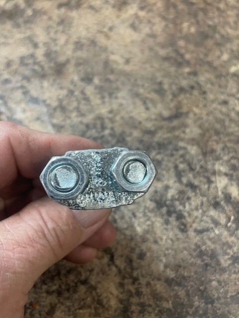 12pc Wire Rope Clamp Cable Clamp 3/8" Galvanized