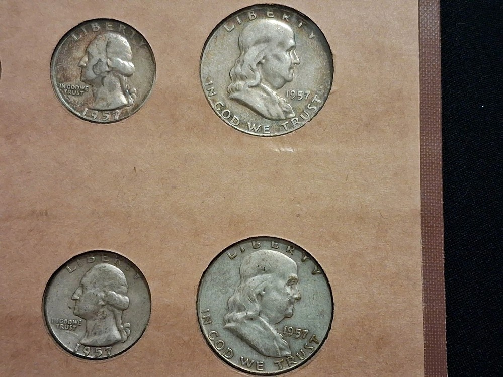 1957 mint set p And d