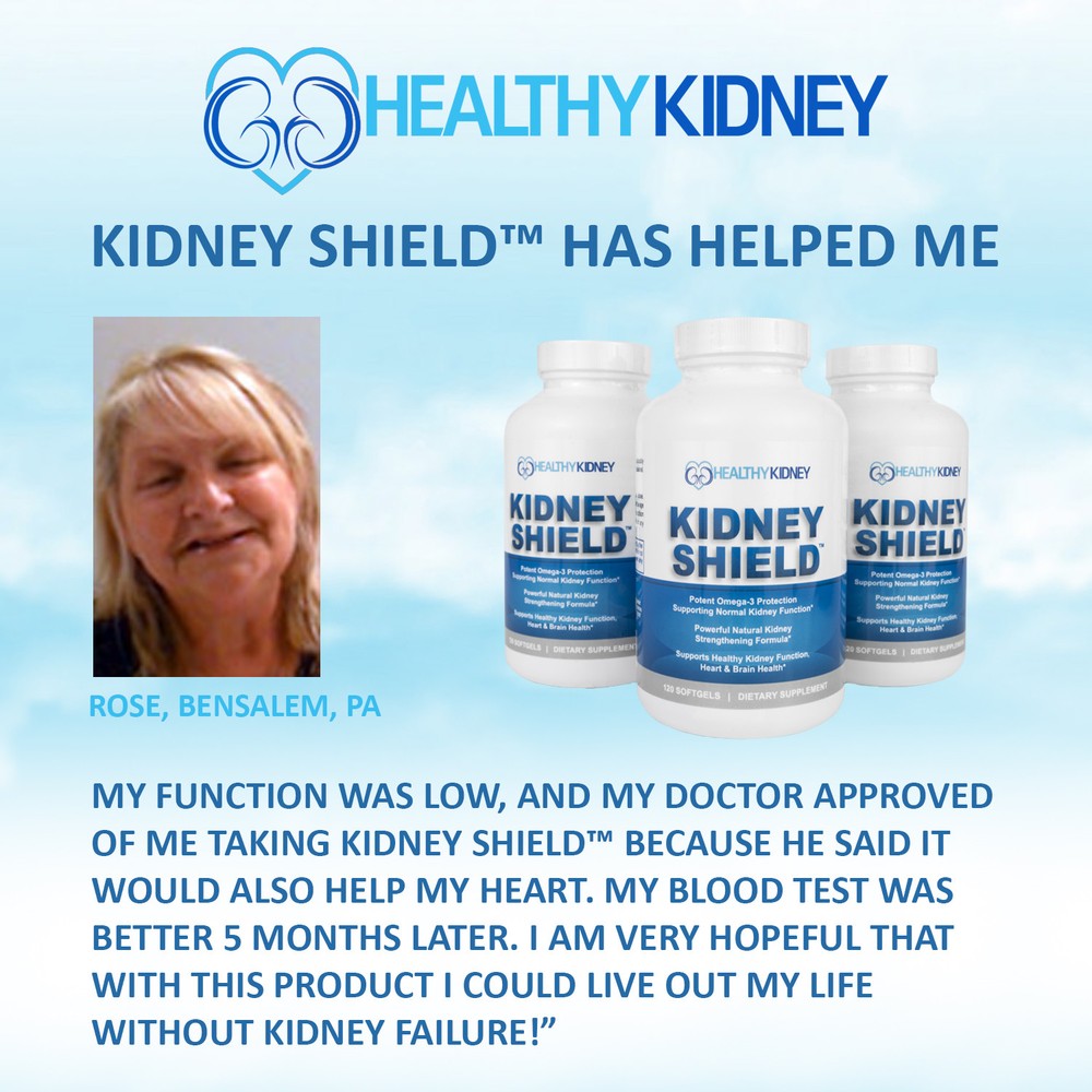 Kidney Shield Supplement Function Creatinine Cleanse Renal Health Function 2pack