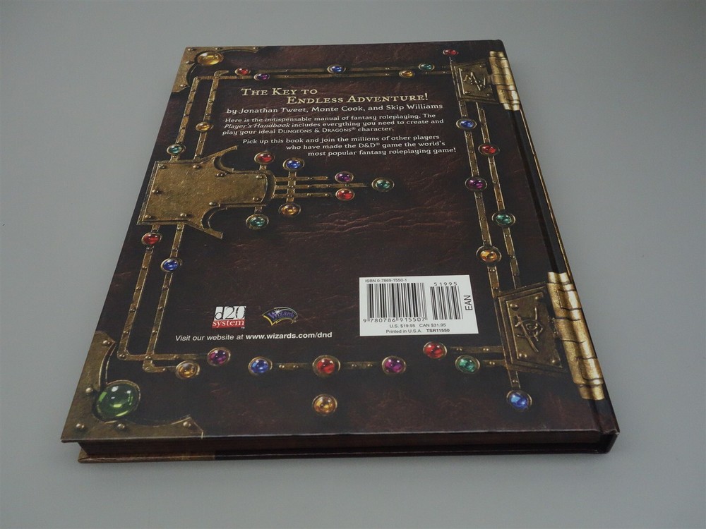 Dungeons & Dragons, D&D: Player's Handbook - Core Rulebook (3 ED)