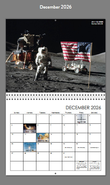 2026 APOLLOSPACE CALENDAR